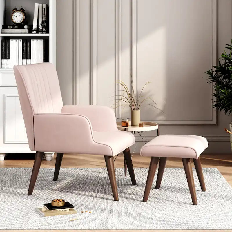 Corvus Latvia Modern Accent Lounge Chair Set