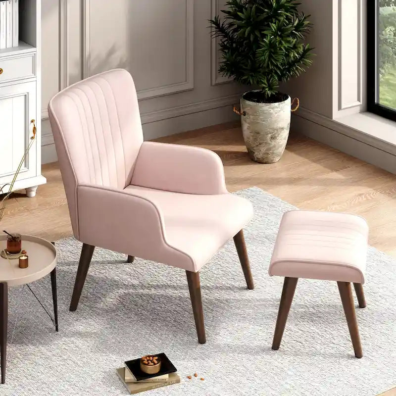Corvus Latvia Modern Accent Lounge Chair Set