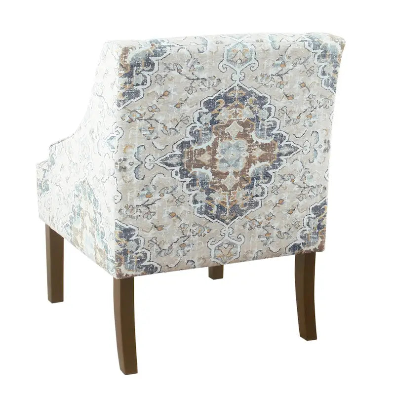 Porch & Den Holman Upholstered Swoop Arm Chair
