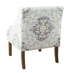 Porch & Den Holman Upholstered Swoop Arm Chair