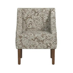 Porch & Den Holman Upholstered Swoop Arm Chair