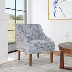 Porch & Den Holman Upholstered Swoop Arm Chair