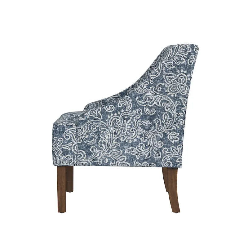 Porch & Den Holman Upholstered Swoop Arm Chair