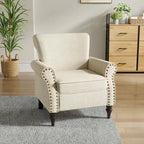 Olohuoneen nojatuoli, naulakoristeet – 29.9W x 29.9H x 32.9D