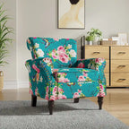 Olohuoneen nojatuoli, naulakoristeet – 29.9W x 29.9H x 32.9D
