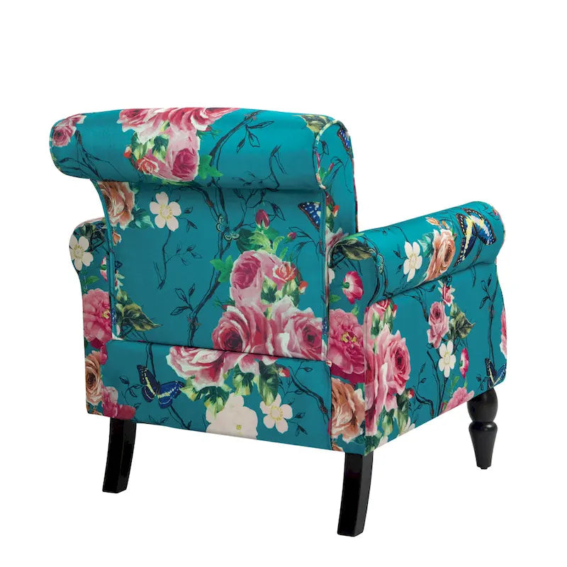 Olohuoneen nojatuoli, naulakoristeet – 29.9W x 29.9H x 32.9D