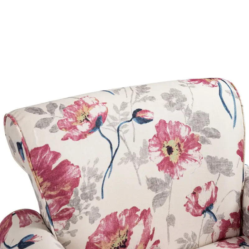 Olohuoneen nojatuoli, naulakoristeet – 29.9W x 29.9H x 32.9D