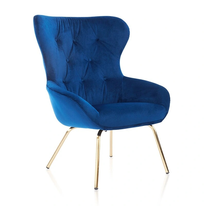 Waters századközepi modern kék fémiro­daszék a Furniture of America kínálatából