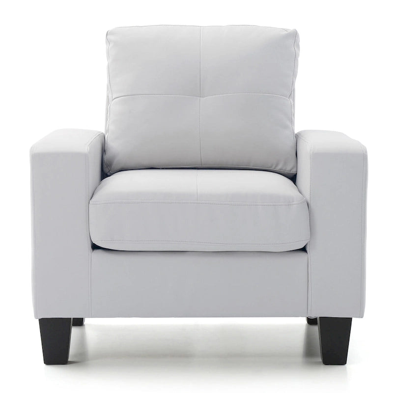 Accentstoel met afneembare kussens - 35L x 32W x 36H