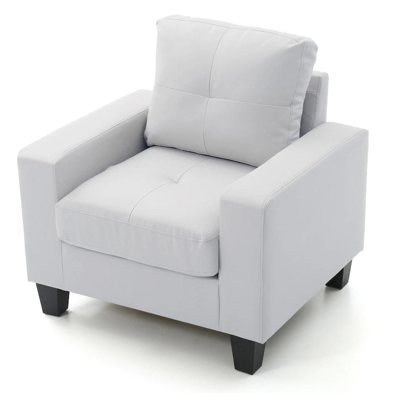 Accentstoel met afneembare kussens - 35L x 32W x 36H