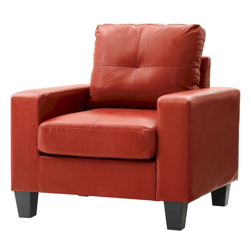 Accentstoel met afneembare kussens - 35L x 32W x 36H