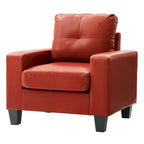 Accentstoel met afneembare kussens - 35L x 32W x 36H