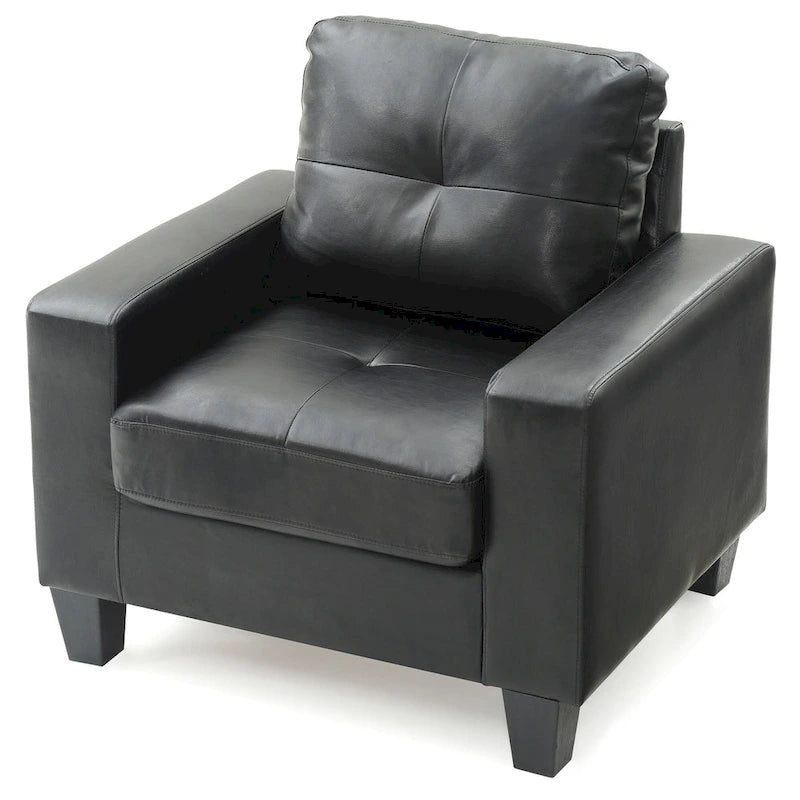 Accentstoel met afneembare kussens - 35L x 32W x 36H