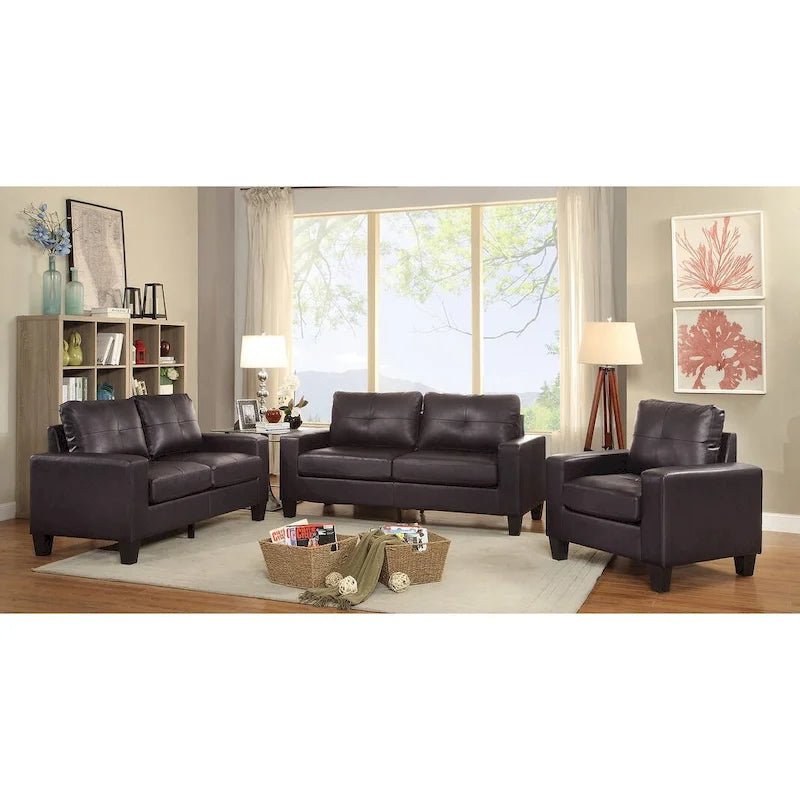 Accentstoel met afneembare kussens - 35L x 32W x 36H