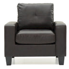 Accentstoel met afneembare kussens - 35L x 32W x 36H