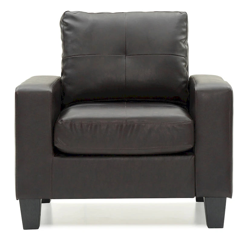 Accentstoel met afneembare kussens - 35L x 32W x 36H