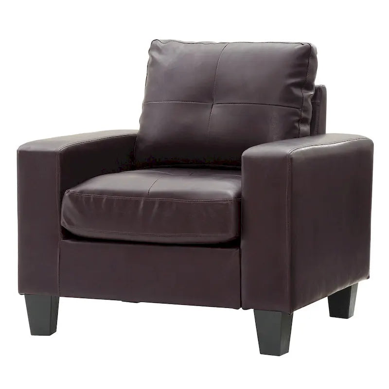 Accentstoel met afneembare kussens - 35L x 32W x 36H