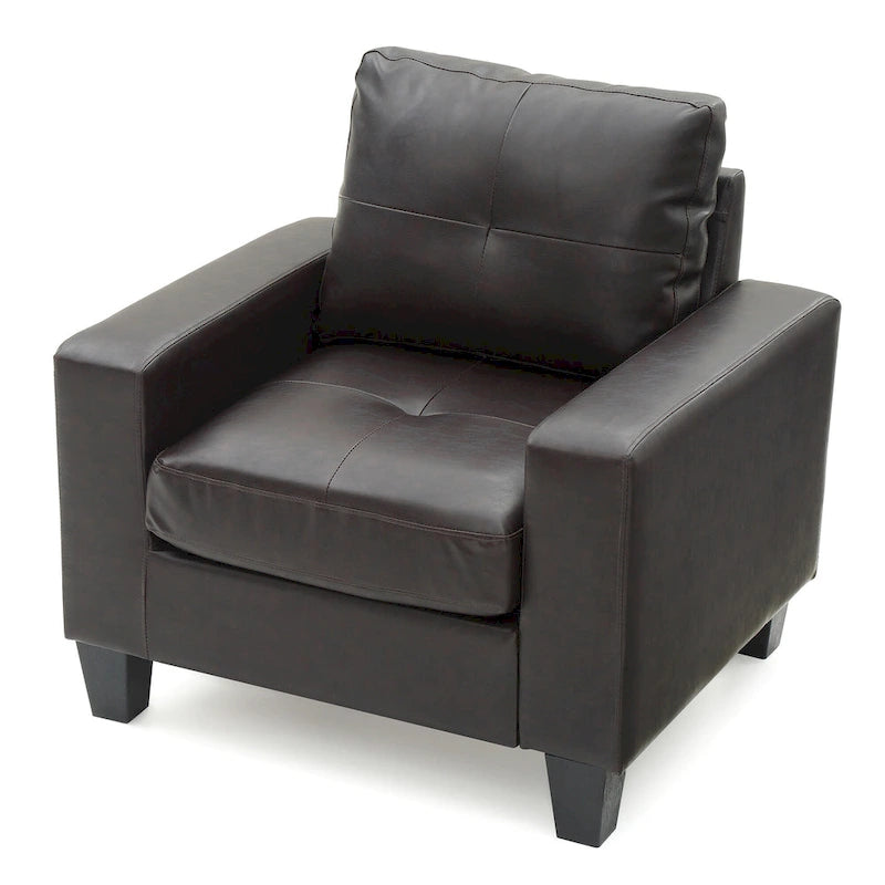 Accentstoel met afneembare kussens - 35L x 32W x 36H