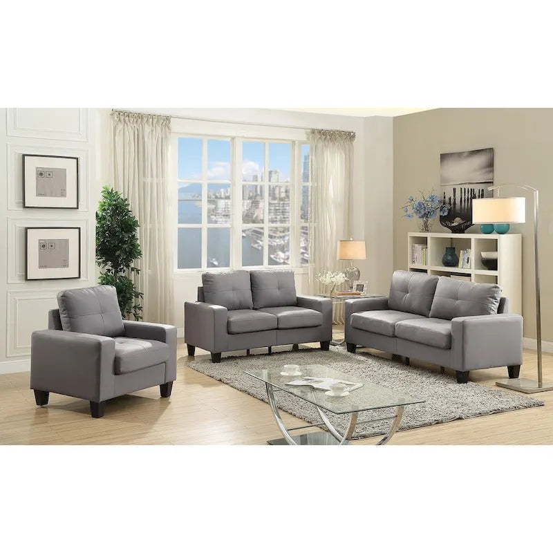 Accentstoel met afneembare kussens - 35L x 32W x 36H