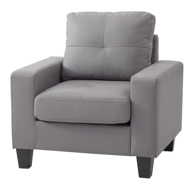 Accentstoel met afneembare kussens - 35L x 32W x 36H