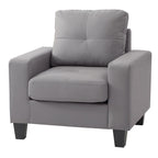 Accentstoel met afneembare kussens - 35L x 32W x 36H