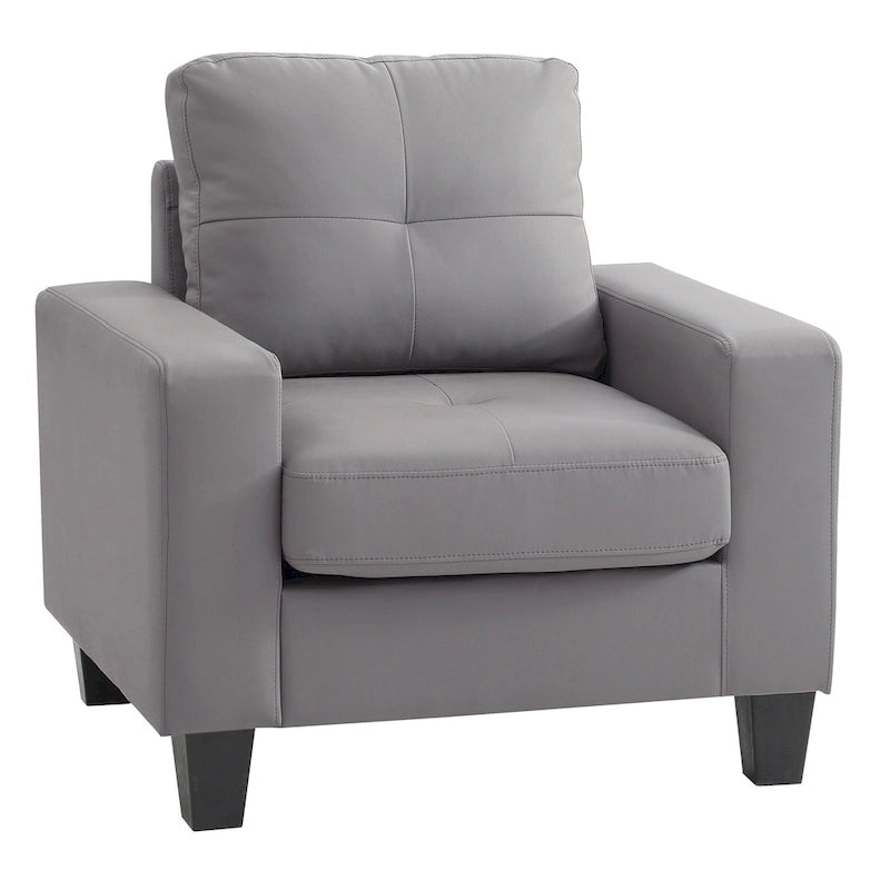 Accentstoel met afneembare kussens - 35L x 32W x 36H