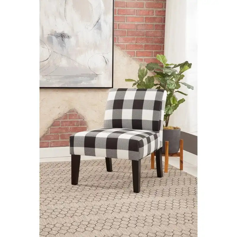 Avington Armless Slipper Accent Chair