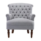 Corvus Sidmouth Tufted Fabric Oversized Club Chair