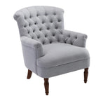 Corvus Sidmouth Tufted Fabric Oversized Club Chair