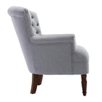 Corvus Sidmouth Tufted Fabric Oversized Club Chair