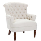 Corvus Sidmouth Tufted Fabric Oversized Club Chair