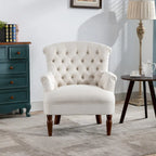 Corvus Sidmouth Tufted Fabric Oversized Club Chair