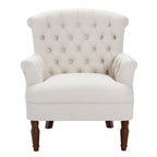 Corvus Sidmouth Tufted Fabric Oversized Club Chair