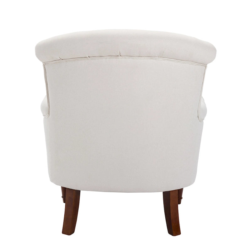 Corvus Sidmouth Tufted Fabric Oversized Club Chair