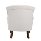 Corvus Sidmouth Tufted Fabric Oversized Club Chair