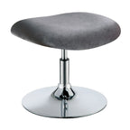 Cher modernes 2-teiliges Akzentstuhl- und Hocker-Set aus Stoff von Furniture of America