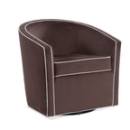 Kenton Barrel Style Swivel Chair by Greyson Living