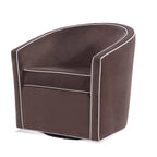 Kenton Barrel Style Swivel Chair by Greyson Living