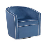 Kenton Barrel Style Swivel Chair by Greyson Living