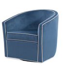 Kenton Barrel Style Swivel Chair by Greyson Living
