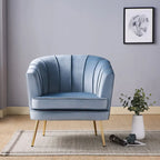 Delicia eigentijdse gestoffeerde accentstoel van Furniture of America