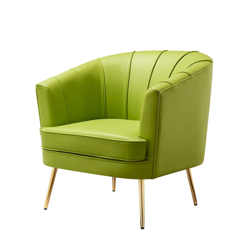 Delicia eigentijdse gestoffeerde accentstoel van Furniture of America