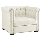 Fauteuil van slijtvast fluweel