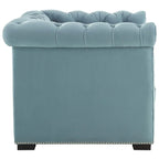 Fauteuil van slijtvast fluweel