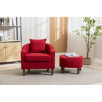 Accent Chair with Ottoman