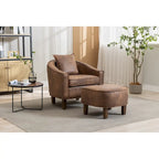 Accent Chair with Ottoman