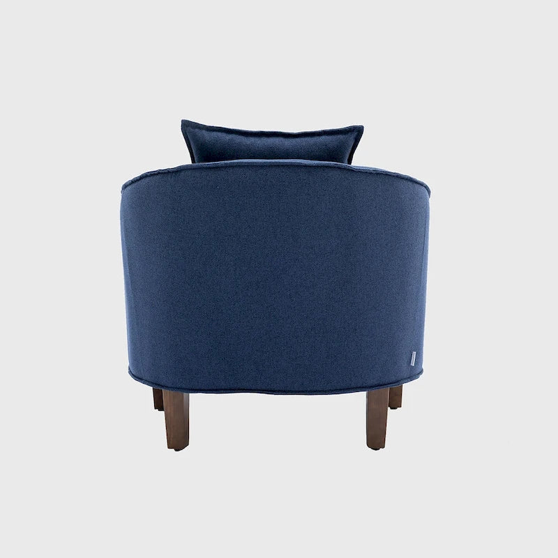 Accent Chair with Ottoman