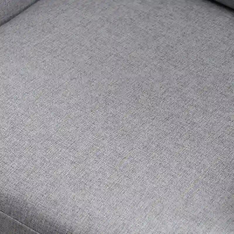 Sillón decorativo con brazos tapizado de tela, disponible en 4 colores