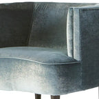 Roundhill Furniture Isla Chenille Oversized Living Room Barrel Accent Chair with Arms