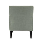 Nileus Modern Classic Polyester Accent Chair with Solid Wooden Legs Set of 2 by HULALA HOME